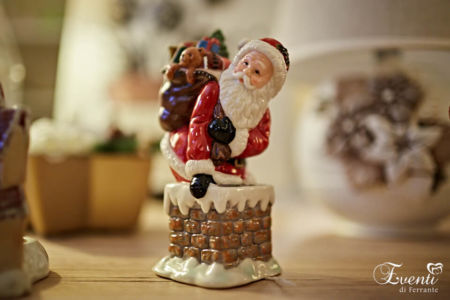 Babbo Natale In porcellana
